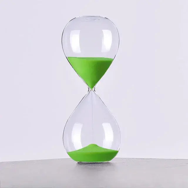 Moderno reloj de arena