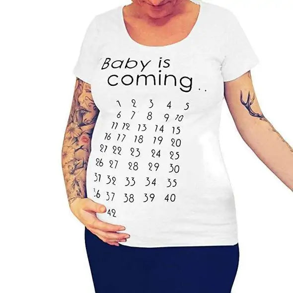 Camiseta Cuenta LlegadaBaby